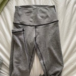 lululemon wunder under grey herringbone